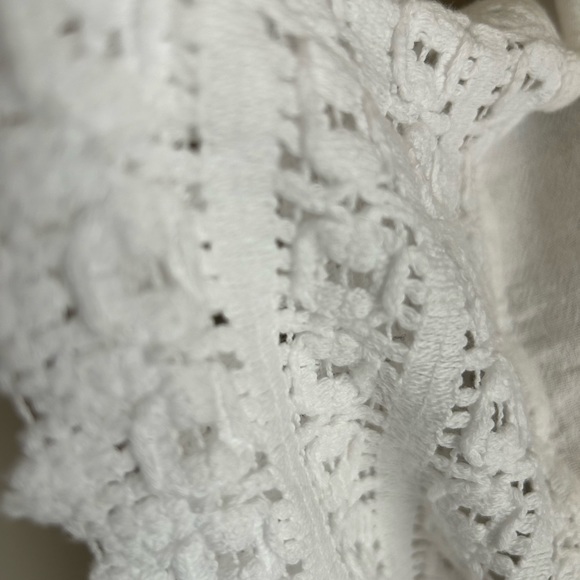 White Cotton Beach Coverup NWT - Picture 3 of 5